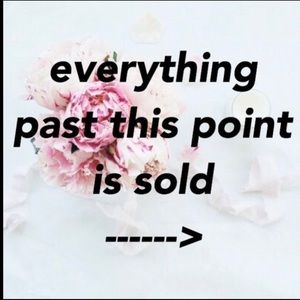 Everything below is sold! ❤️❤️🌺🌺